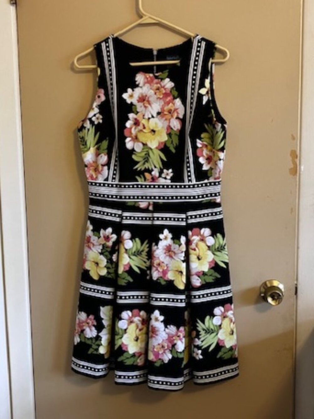 Fit and Flare Garden Dress
